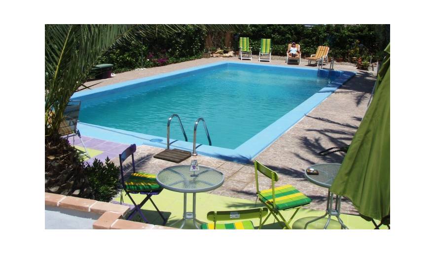 The Pool at the retreat