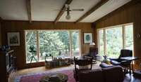 A partial view of the livingroom.