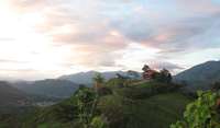 Our house (with view of Vilcabamba in the bottom left corner)