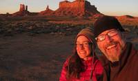 Morning tea in Monument Valley